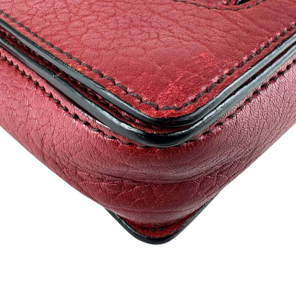 CHRISTIAN DIOR Leather Shoulder Bag - Picture 8 of 12